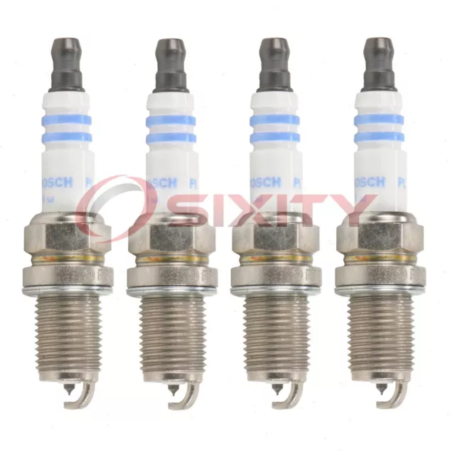 4 pc Bosch Platinum Spark Plugs for 1989-2001 Nissan Sentra 1.6L 2.0L L4 up