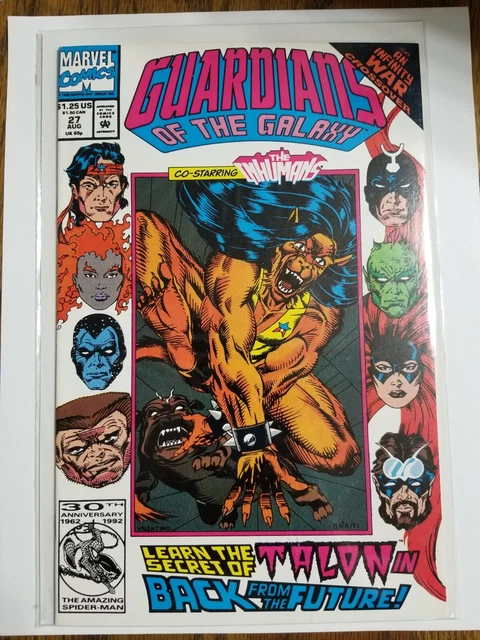 GUARDIANS OF THE GALAXY #27  (Marvel 1992) Infinity War, The Inhumans