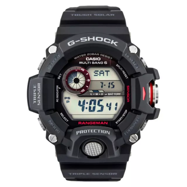 G-shock GW-9400-1E Protezione gratuita per il vetro dell'orologio, orologio...