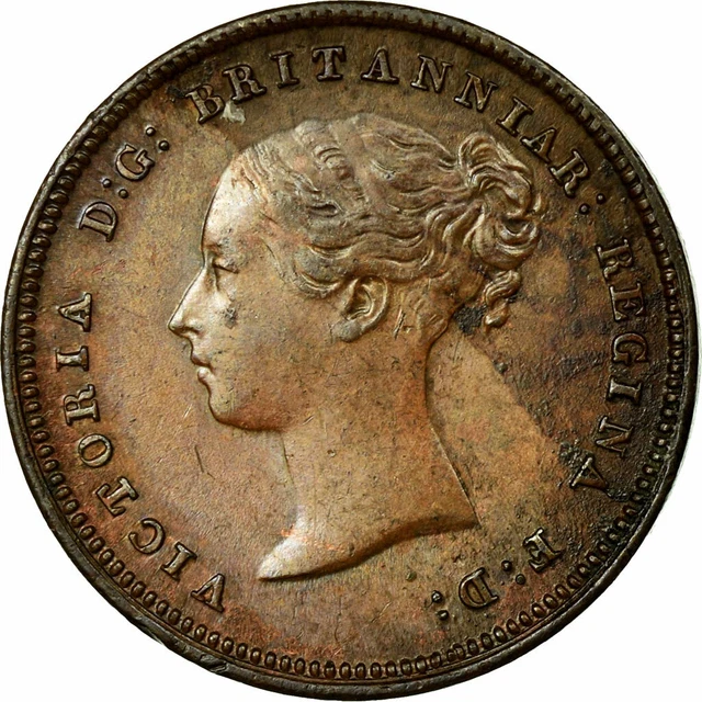 [#72746] Monnaie, Grande-Bretagne, Victoria, 1/2 Farthing, 1843, SUP, Cuivre, KM