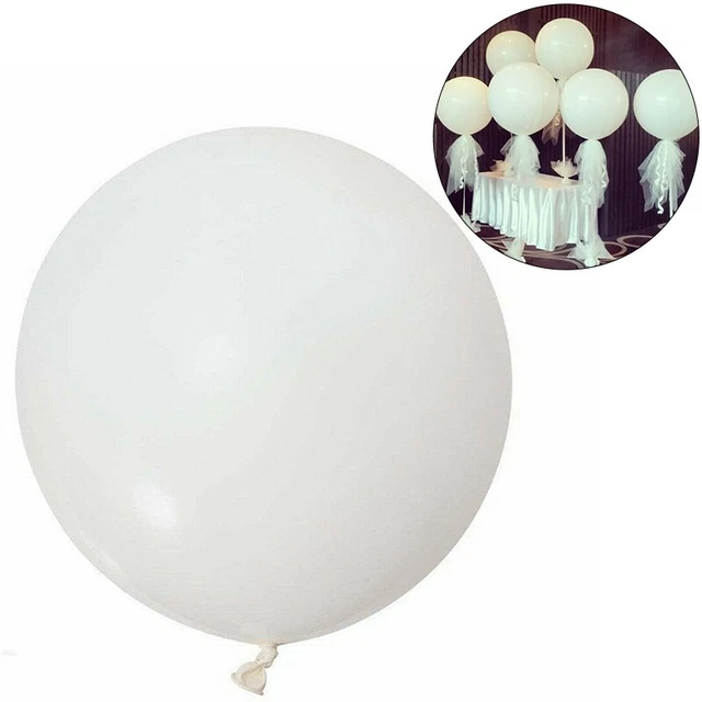 Globo de látex redondo de 60 cm hágalo usted mismo hogar viajes boda cumpleaños fiesta decoración conjunto