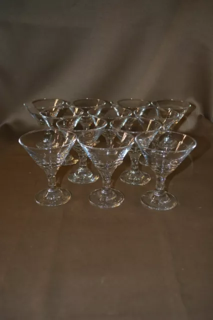 Set of 12 2oz Libbey Mini Martini Glasses 3