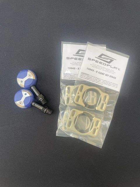 speedplay x pedal cleats