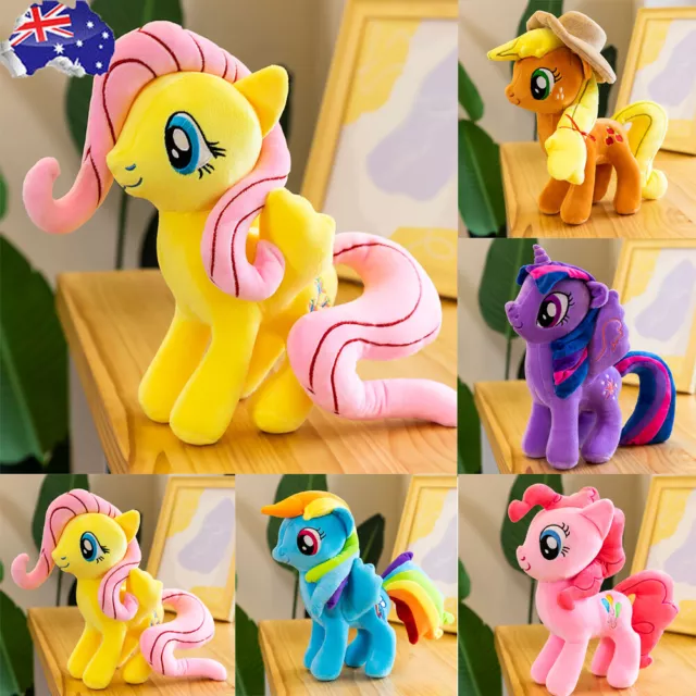 20cm My Little-Pony Stuffed Plush Doll Model Rainbow-Dash Toy Adults Kids Gifts
