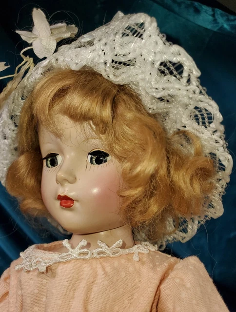 Vintage 14 Doll Marked on Back Made In USA, Mary Hoyer Doll?