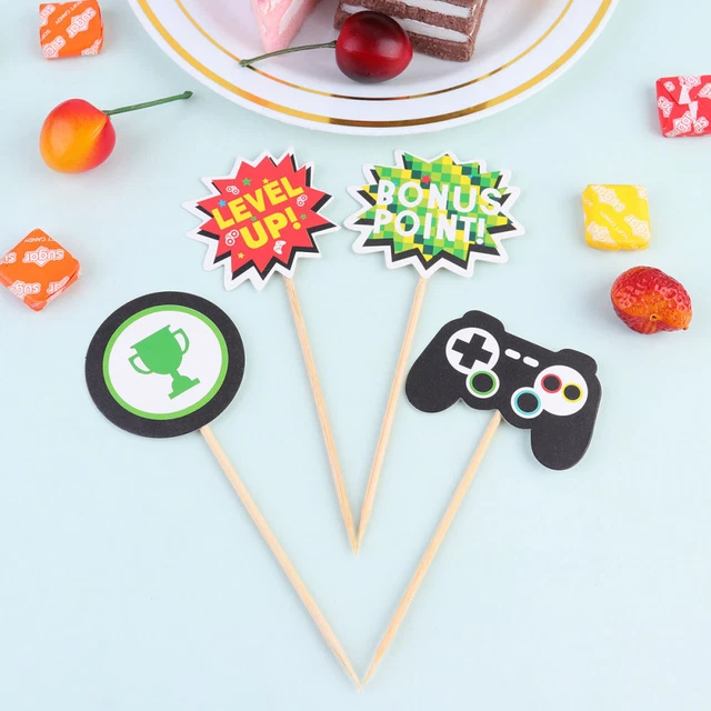 40 pz gioco-decorazioni cupcake cartone animato-festa bambino