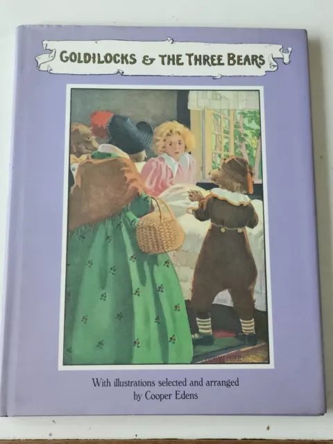 Goldilocks And The Three Bears By Edens HCDJ First Edition 1989 Vintage