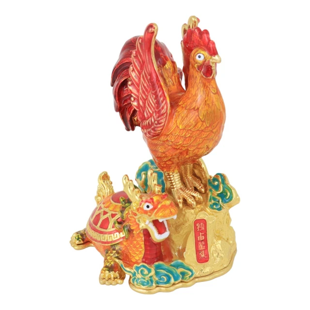 2024 Feng Shui Rooster with Dragon Tortoise