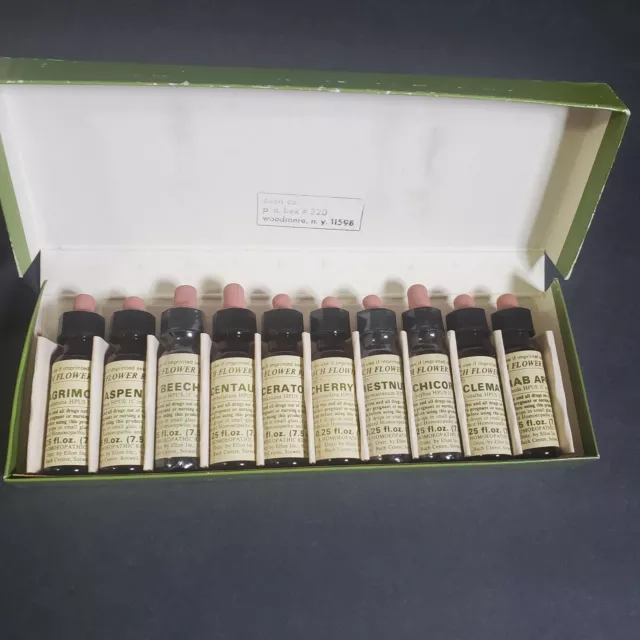 Vintage Bach Flower Remedies 10 Pack