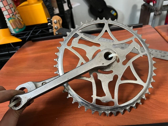vintage raleigh crankset