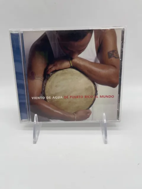 VIENTO DE AGUA Puerto Rico Al Mundo CD 1998 Agogo Latin Plena Music CD