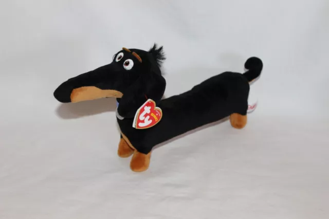 Ty Beanie Babies - Secret Life Of Pets - Buddy The Dachshund - New with tag