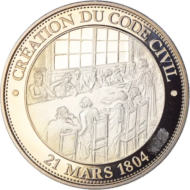 MÉDAILLE, NAPOLÉON IER, le code civil est décreté, Denon, 1807 EUR 11,00 - PicClick FR