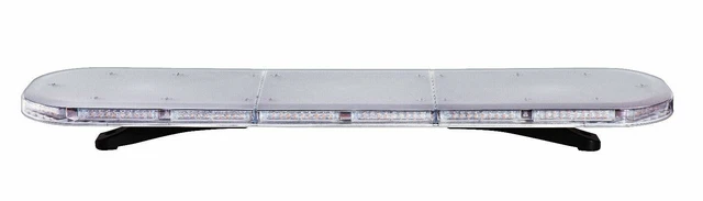 Barre Lumineuse Réaliste Pour Toit De Crawler 1/10 - 6 LED - Dimensions 171x41mm - Couleur Gun Silver - Neuf