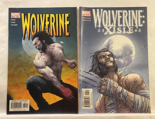 Wolverine Lot (2) #185 FN/VF & Wolverine Xisle FN Minus