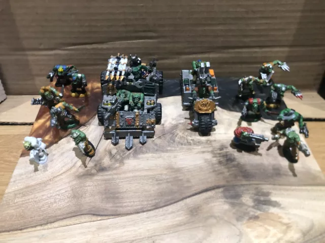 40k Gorkamorka Ork Army Warhammer Games Workshop GW Orc OOP Digganob Mob 2