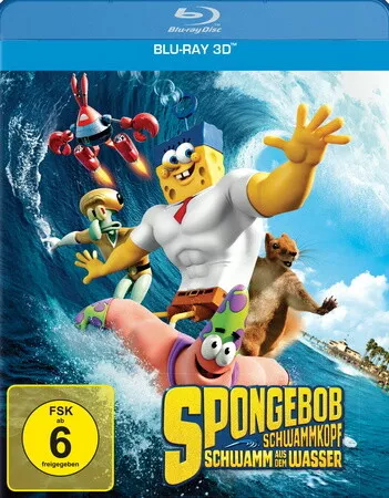 SpongeBob Schwammkopf: Schwamm aus dem Wasser (Blu-ray 3D) gebr. Verleihversion