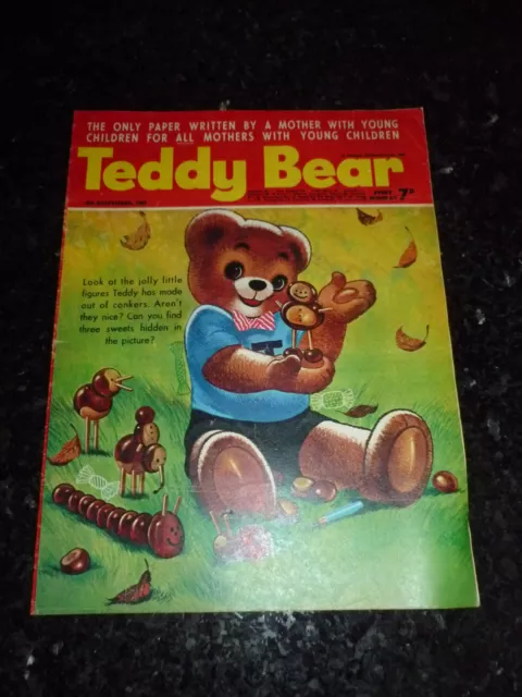 TEDDY BEAR Comic - Year 1967 - Date 04/11/1967 - UK Paper Comic