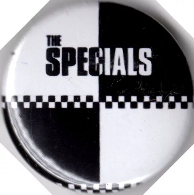 2TONE Pin Button Badge 25mm - THE SPECIALS - SKA - WALT JABSCO - LAMBRETTA VESPA