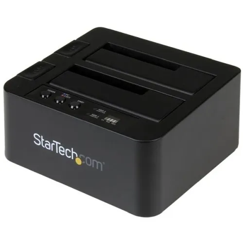 StarTech SDOCK2U313R USB 3.1 Standalone Duplicator Dock for 2.5" & 3.5" SATA