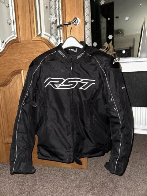 RST Tractech Evo 4 Textile Motorbike Jacket Waterproof Black