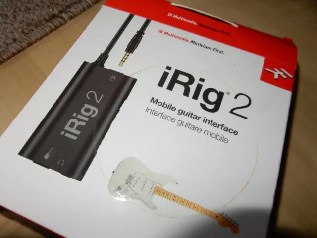 Interfaz de guitarra digital IK Multimedia iRig HD 2