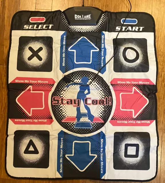 PS2 Dance Dance Revolution Mat Pad Stay Cool Konami PlayStation 2