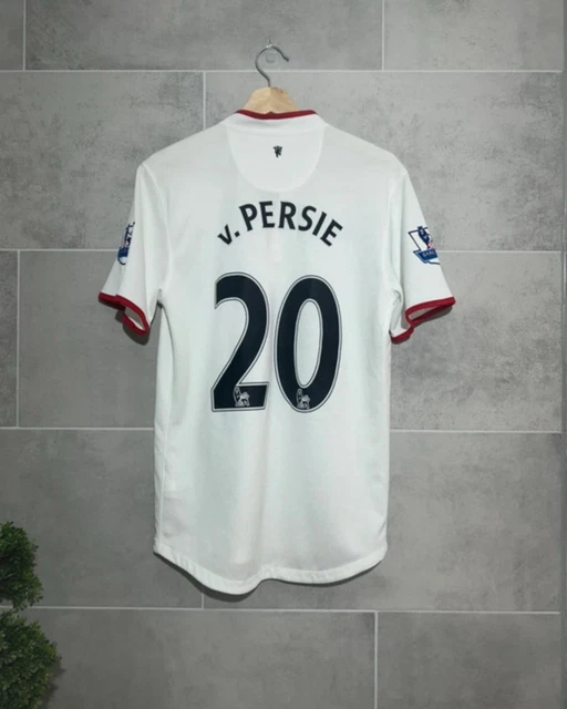 Maillot Manchester United Van Persie 2012-2013 - Équipement Extérieur UCL - Taille M - Excellent état