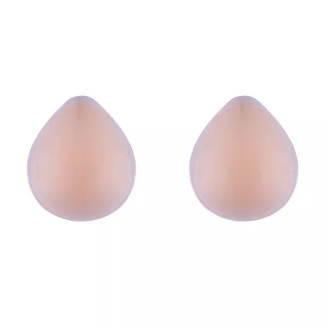 2x cuscinetti in silicone protesi mastectomia nastro seno invisibile bikini cuscinetti push up