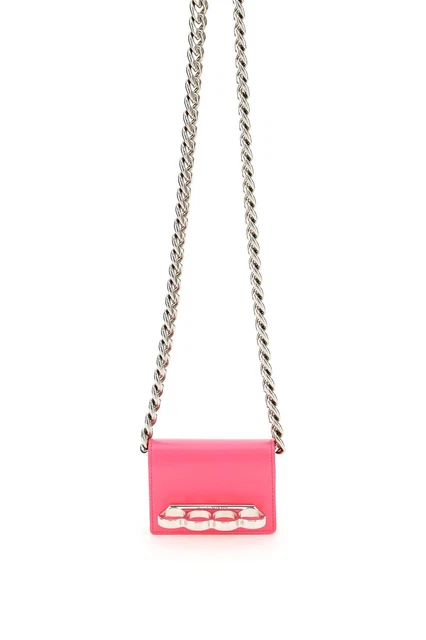 Alexander mcqueen 'the four ring' micro bag Alexander mcqueen 'the four ring' micro bag
