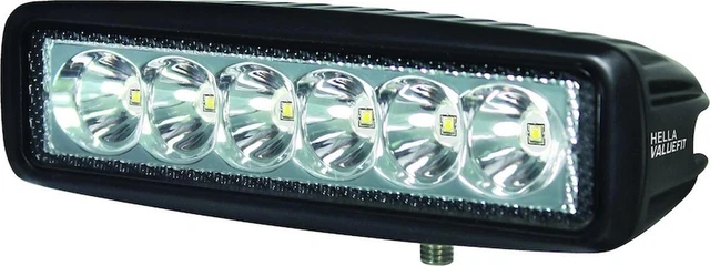 Hella Light Bar - HVF Fits Mini LGHT BR 6LED PED OFF RD SPT MV