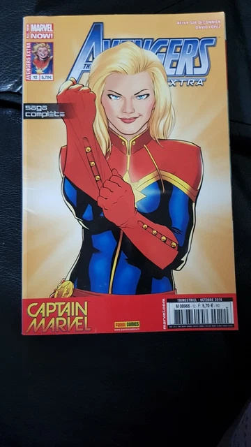 Marvel Comics  Captain Marvel Avengers Extra Comic Tpb Vol #12 Graphic Novel