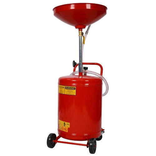 18 Gallon Oil Waste Drain Tank Pan for Lift Jack Hoist Shop Crane Max.58 PSI
