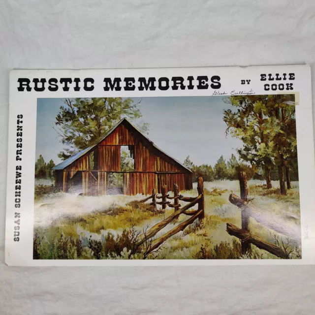 Rústico Memories By Ellie Cocin Susan Scheewe Serie 1983 Pintura Al Óleo Paisajes