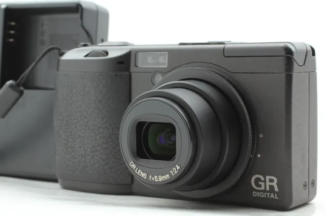 [MINT] RICOH GR DIGITAL 8.1MP Black Compact Digital Camera From JAPAN