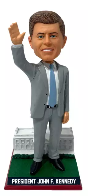 John F. Kennedy White House Base President Bobblehead Numbered to 1,960