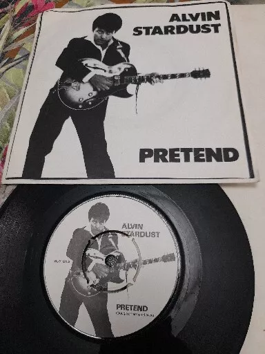 ALVIN STARDUST - Pretend - Excellent Condition 7" Single Stiff BUY 124