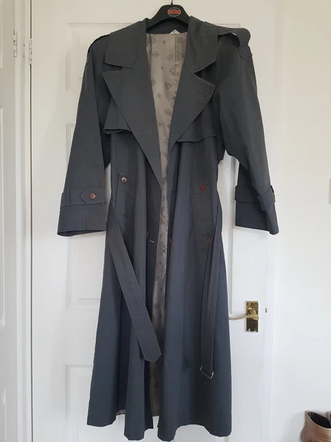 VINTAGE LADIES TRENCH Coat. Rain Mac Vintage Rossetti. Size 14 19.50 PicClick UK