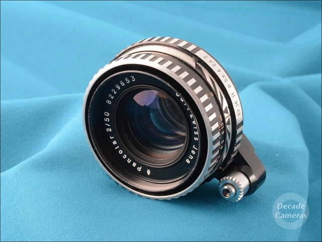 Exakta Mount Carl Zeiss Jena Pancolar 50mm f2 Zebra Prime Lens  - 2810