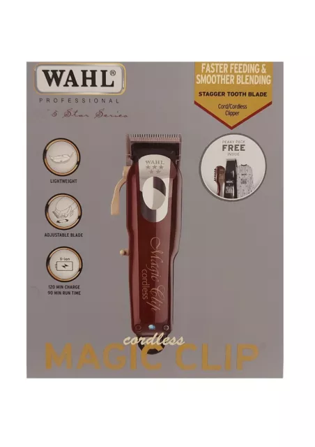 Wahl Professional 5 Sterne Serie kabelloser magischer Clip Clipper