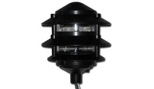 PL3TBL Made in USA 3-Tier Pathlight, Three Black