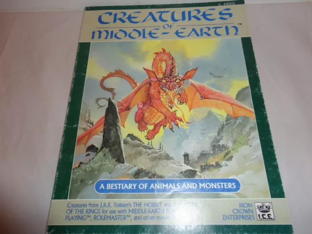 MERS/MERP - CREATURES of Middle Earth -A bestiary of Animals + Monsters-Englisch