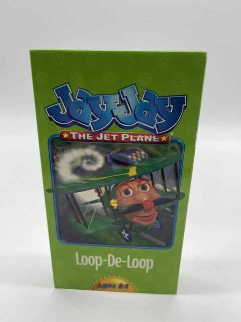 JAYJAY THE JET Plane Snuffy's Loop-de-loop VHS 1998 Volume 5 Animation ...