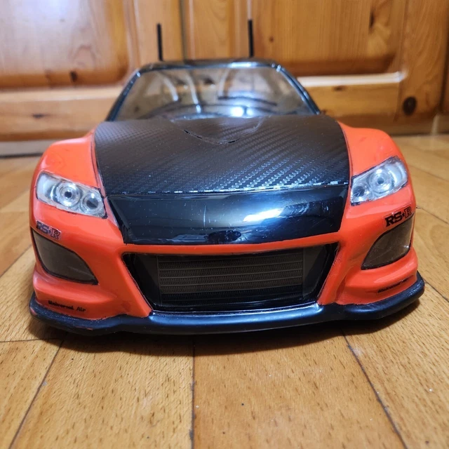 YOKOMO CHASSIS OPTIMAL Rx-8 Body Orange Radio Control Rd2.0 Rd1.0 Drift ...