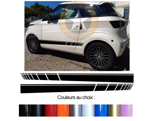 2 X BANDES BAS DE CAISSE - PEUGEOT 206 - Ref : BD573N-115 main image 1