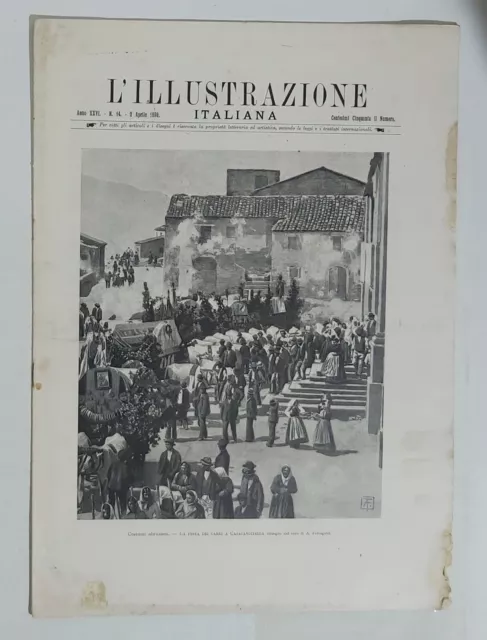 15240 L'illustrazione italiana 1899 a. XXVI n. 14 - Navi Italiane in Cina