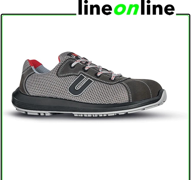 Scarpe antinfortunistiche U-Power Coal S1P SRC 100% metalfree sportive e leggere