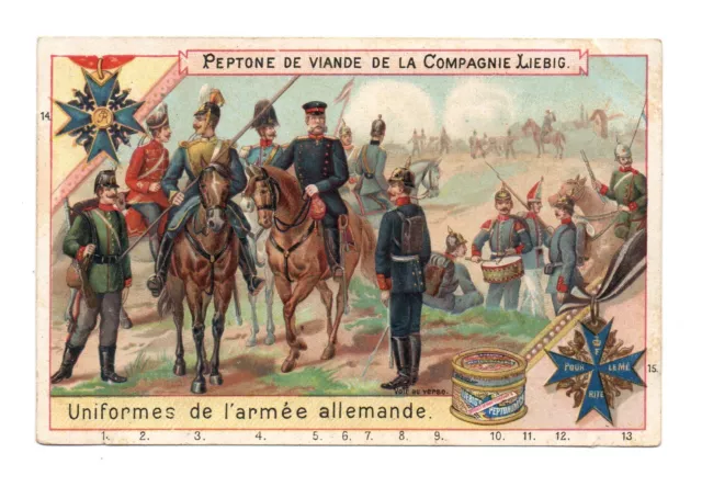 Chromo Liebig. Uniformi Da Esercito Italiano