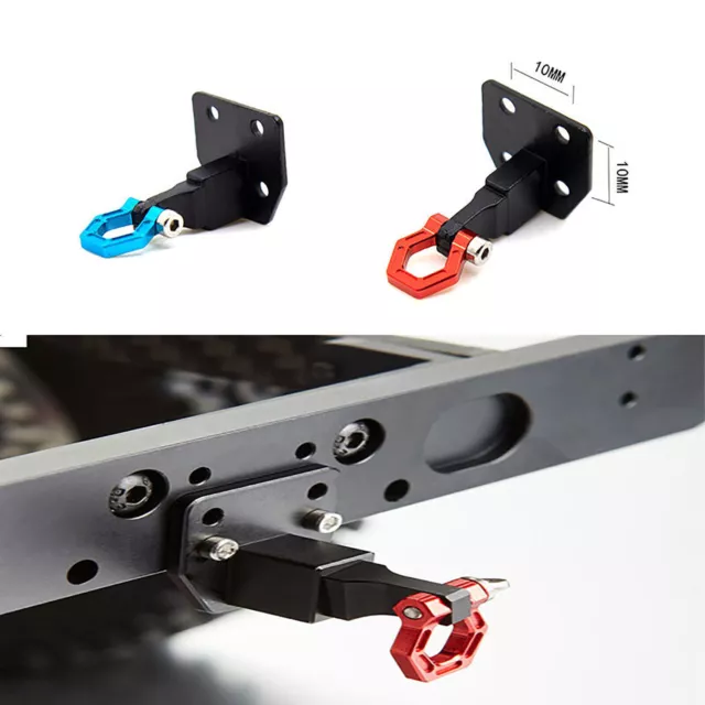 RC Crawler 1:10 Alloy Tow Shackle Hooks Hitch Buckle für AXIAL SCX10 D90 RC Car