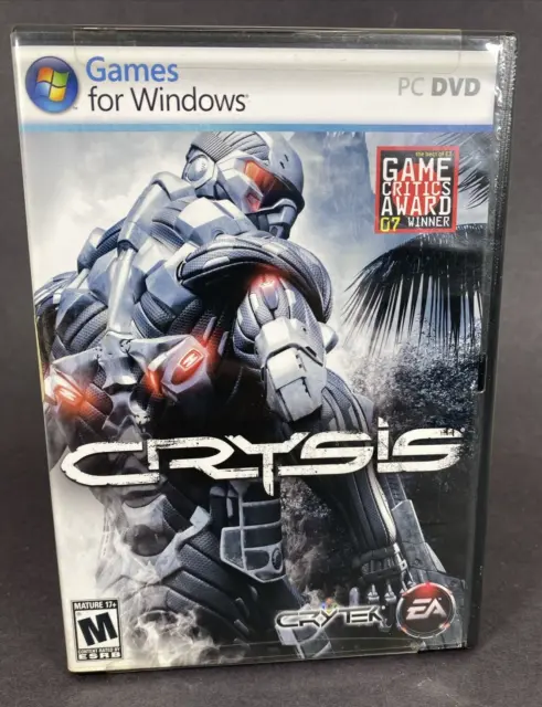 CRYSIS (Windows PC DVD, 2007) - Crytek EA Games - NEW & FACTORY SEALED!